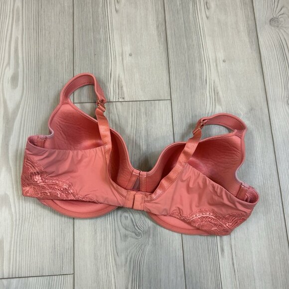 Thirdlove 24/7 lace full coverage bra peach coral 40D Underwire - Picture 4 of 7